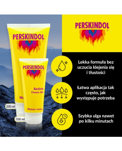 Perskindol Active Classic Gel żel 200 ml