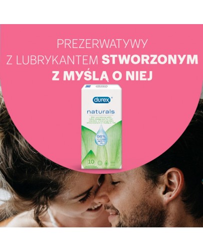 Durex Naturals prezerwatywy 3 sztuki