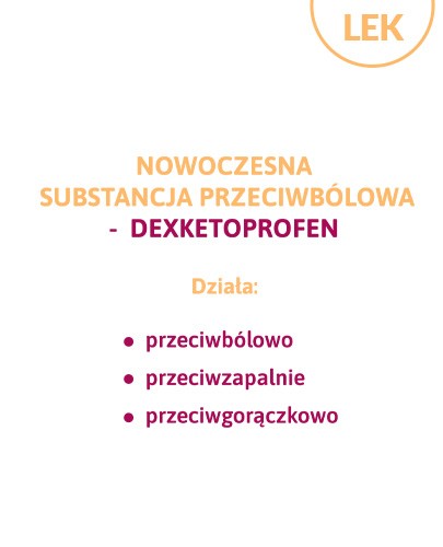 Metafen Dexketoprofen 25 mg 20 tabletek