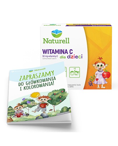 Naturell Witamina C dla dzieci 60 tabletek