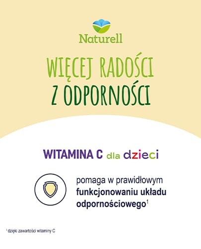 Naturell Witamina C dla dzieci 60 tabletek