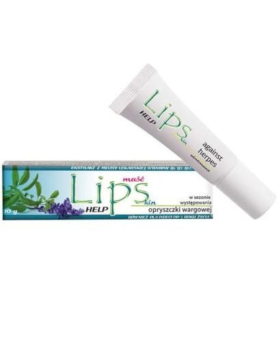 Lipskin Help Maść do ust na opryszczkę 10 ml