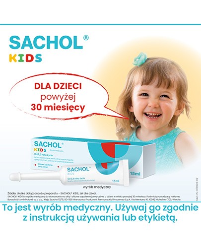 Sachol Kids żel 15 ml