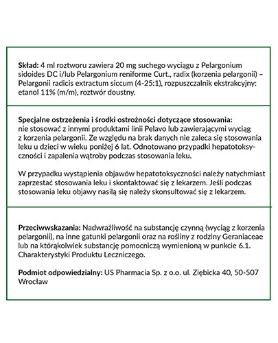 Pelavo Med 20 mg/4 ml roztwór doustny 100 ml