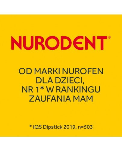 Nurodent żel na ząbkowanie 15 ml