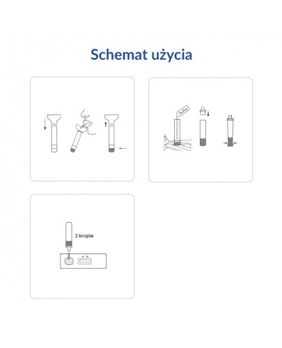 Diather COVID-19 Antygen test antygenowy ze śliny 1 sztuka