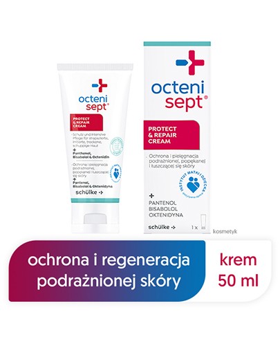 Octenisept Protect Repair krem do podrażnionej, popękanej i łuszczącej się skóry 50 ml