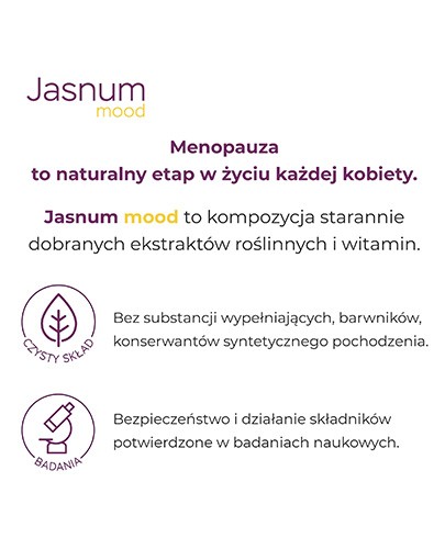 Jasnum mood 30 kapsułek