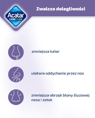 Acatar Care Kids aerozol do nosa 0,25 mg/ml 15 ml