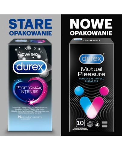 Durex Mutual Pleasure prezerwatywy 10 sztuk