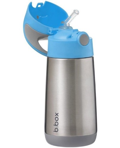 B.box bidon termiczny ze słomką blue slate 350 ml [BB00448]