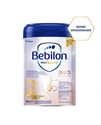 Bebilon 2 ProFutura Duobiotik mleko modyfikowane po 6 miesiącu 800 g