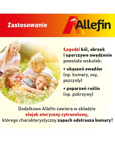 Allefin (20 mg + 10 mg)/g żel 30 g