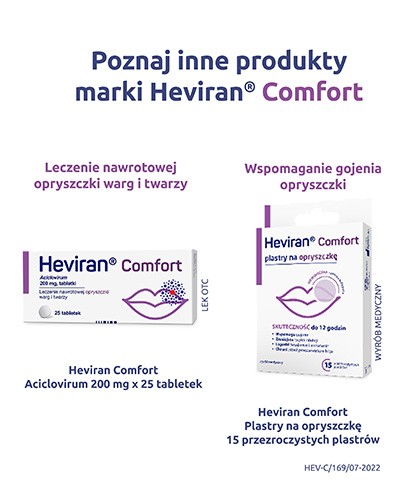 Heviran Comfort MAX 400mg 60 tabletek