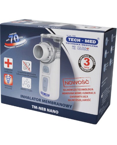Tech-Med TM-NEB NANO inhalator membranowy 1 sztuka