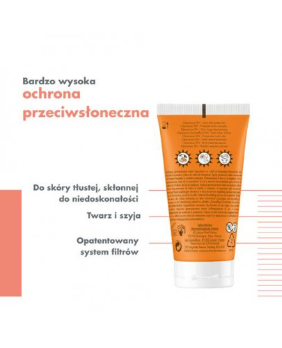 Avene Cleanance SPF 50+ ultralekki krem przeciw niedoskonałościom 50 ml  [DOSTAWA 0ZŁ]