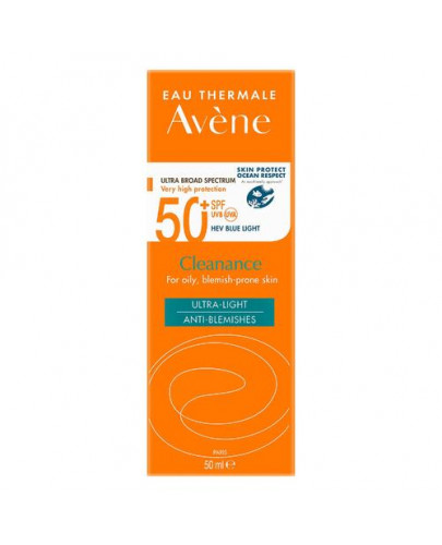 Avene Cleanance SPF 50+ ultralekki krem przeciw niedoskonałościom 50 ml  [DOSTAWA 0ZŁ]