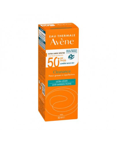 Avene Cleanance SPF 50+ ultralekki krem przeciw niedoskonałościom 50 ml  [DOSTAWA 0ZŁ]