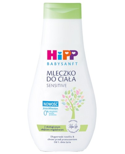 HiPP Babysanft Sensitive mleczko do ciała 350 ml