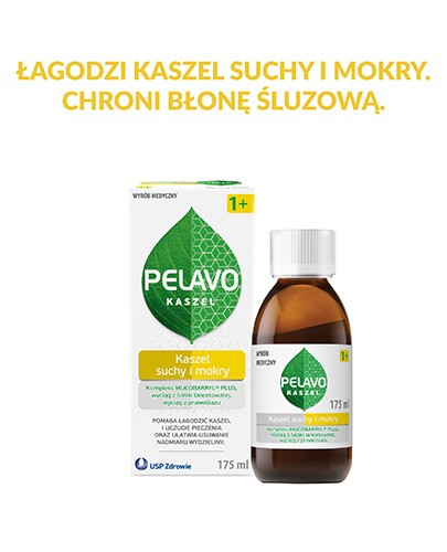 Pelavo Kaszel suchy i mokry syrop 175 ml