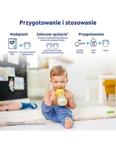 Bebiko Junior 3 Nutriflor Expert mleko modyfikowane powyżej 1 roku życia 600g