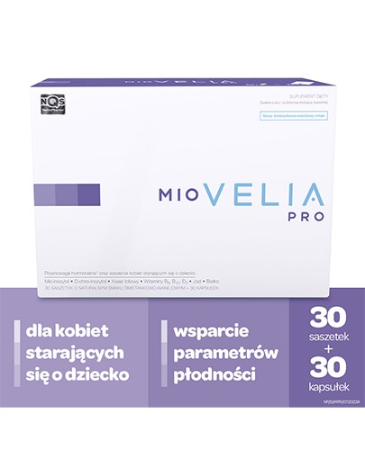 Miovelia Pro 30 kapsułek + 30 saszetek