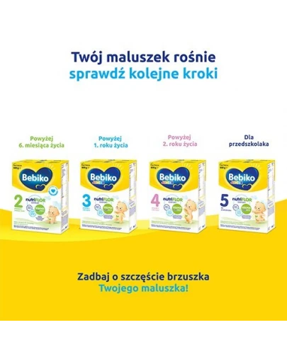 Bebiko 1 mleko początkowe dla niemowląt od urodzenia 600 g