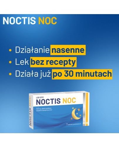 Noctis Noc 12,5 mg 7 tabletek