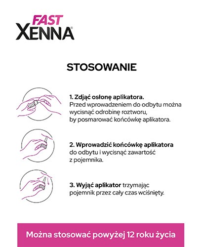 Xenna Fast 6 mikrowlewek po 10 g