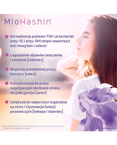MioHashin 60 kapsułek Mio + 30 kapsułek Hashin