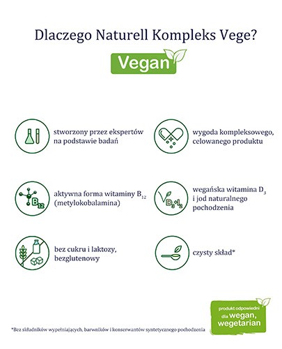 Naturell Kompleks Vege 30 kapsułek