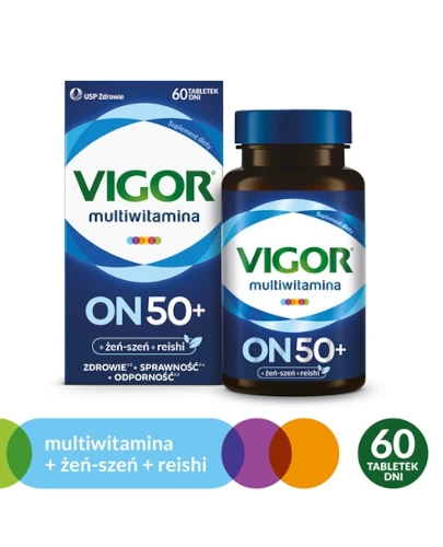 Vigor Multiwitamina On 50+ 60 tabletek