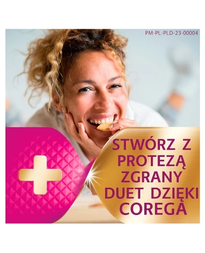 Corega Power Max Mocowanie + Komfort krem mocujący do protez zębowych 40 g