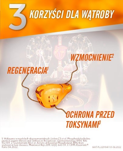 Essentiale Forte Na wątrobę 300 mg 3x 50 kapsułek [3-PAK]