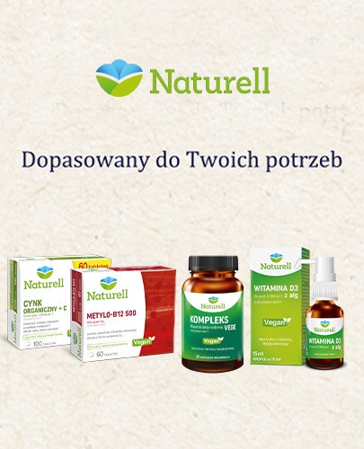 Naturell Witamina D3 z alg krople 15 ml