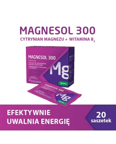 Magnesol 300 20 saszetek