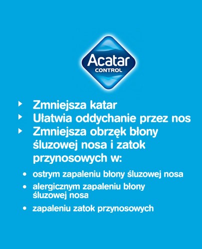 Acatar Control 0,5 mg/ml aerozol do nosa 15 ml