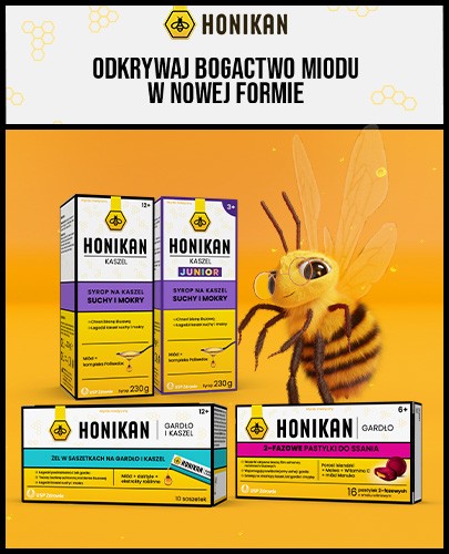 Honikan Immuno syrop na odporność energię 120 ml