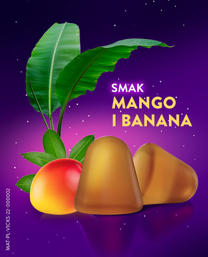 Zzzquil Natura o smaku mango i banana żelki 30 sztuk