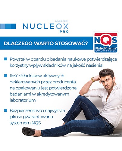 Nucleox Pro 30 saszetek + 30 kapsułek
