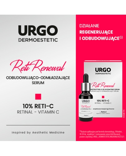 Urgo Dermoestetic RetiRenewal serum odbudowująco-odmładzające 10% Reti-C 30 ml
