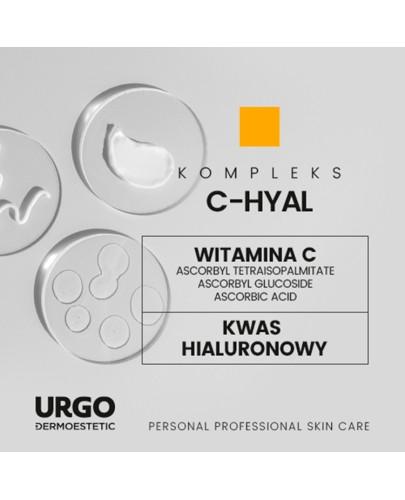 Urgo Dermoestetic C-Vitalize rewitalizująco-rozświetlający zestaw zabiegowy C-Hyal