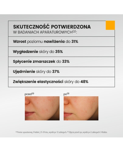 Urgo Dermoestetic C-Vitalize rewitalizująco-rozświetlający zestaw zabiegowy C-Hyal