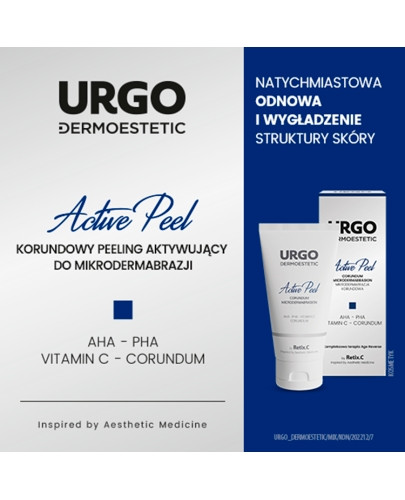 Urgo Dermoestetic Active Peel mikrodermabrazja korundowa 50 ml