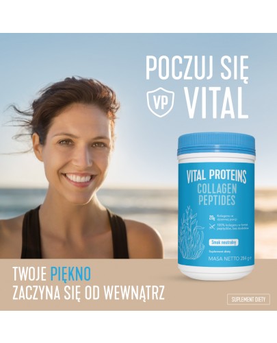 Vital Proteins Collagen Peptides kolagen, smak neutralny proszek 284 g