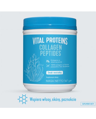 Vital Proteins Collagen Peptides kolagen, smak neutralny proszek 567 g