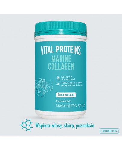 Vital Proteins Marine Collagen kolagen rybi, smak neutralny proszek 221 g