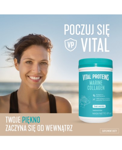 Vital Proteins Marine Collagen kolagen rybi, smak neutralny proszek 221 g