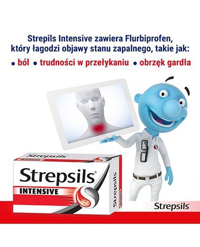Strepsils Intensive 16 tabletek do ssania