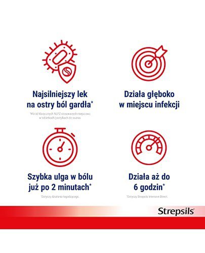 Strepsils Intensive 16 tabletek do ssania